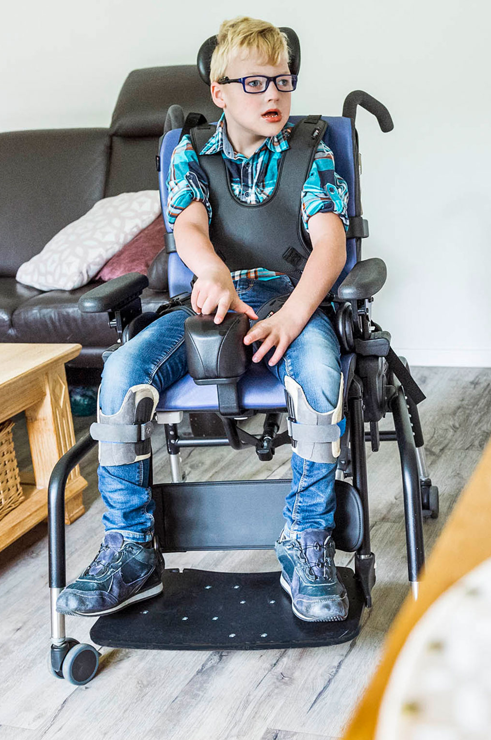 Dynamischer Therapiestuhl für Kinder mit Behinderung von Schuchmann Rifton