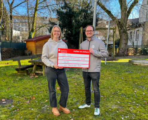 Spendenübergabe für das Christliche Kinderhospital Osnabrück